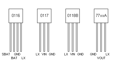 ChipLink Semiconductor CL0116, CL0117, CL0118B